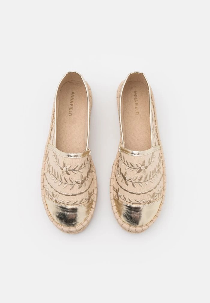 Chaussure Basse ANNA FIELD Anna Field Espadrilles Doré Femme | JCE-7528066